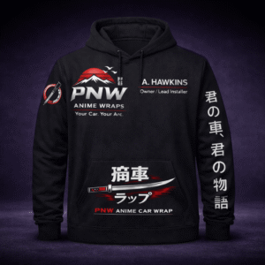 PNW Mountain Rising Sun Hoodie